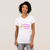 Funday Sunday Crew T-shirt (Voorkant volledig)