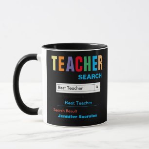 Funding Custom Best Teacher Cadeau Mok