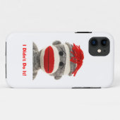 Funding & Cute Sock Monkey I Phone 5 hoesje (Achterkant (horizontaal))