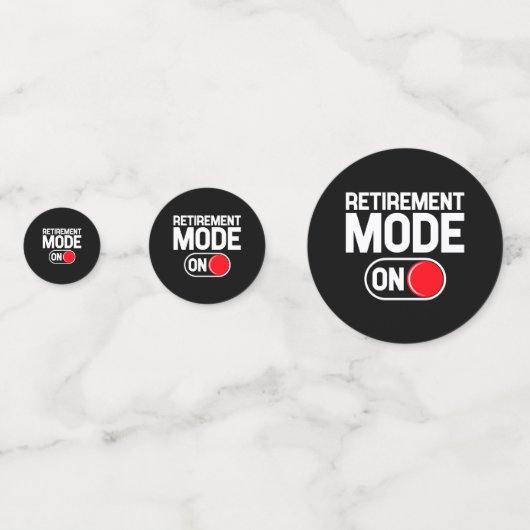 Funding Retirement - Pensioenmodus aan Confetti (Voorkanten)