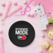 Funding Retirement - Pensioenmodus aan Papieren Bordje (Feest)