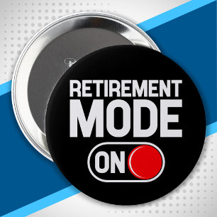 Funding Retirement - Pensioenmodus aan Ronde Button 4,0 Cm
