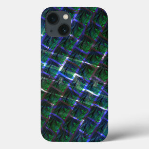Fundo com imagem verde sob grade escura? Case-Mate iPhone case