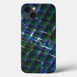 Fundo de imagem verde sob grade escura? Case-Mate iPhone case