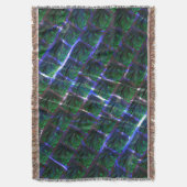 Fundo de imagem verde sob grade flutuando? deken (Voorkant Verticaal)