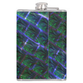 Fundo de imagem verde sob grade flutuando? heupfles (Achterkant)