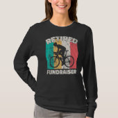 Fundraisator bij pensionering t-shirt (Voorkant)