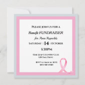 Fundraiser Benefit Pink Ribbon Kaart (Achterkant)