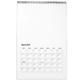 Fundraiser Calendar DIY Calendar Kalender (Mar 2027)