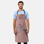 Fundraiser Geven met Elk Snip Roze Schort (Gedragen)