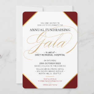 FUNDRAISING GALA BALL elegant evenement bordeaux g Kaart