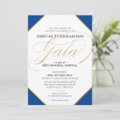 FUNDRAISING GALA BALL formeel evenement koninklijk Kaart (Staand voorkant)