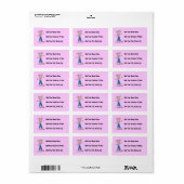 Fundraising I Steun Etiket (Full Sheet)
