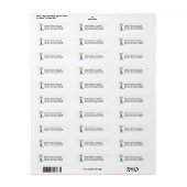 Fundraising I Steun Etiket (Full Sheet)