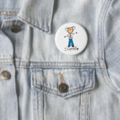 Fundraising I Steun Ronde Button 5,7 Cm (In situ)
