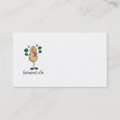 Fundraising Nut T-shirts en Gifts Visitekaartje (Achterkant)