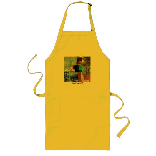Fundraising T-shirt met JackHoganArt Lang Schort (Voorkant)