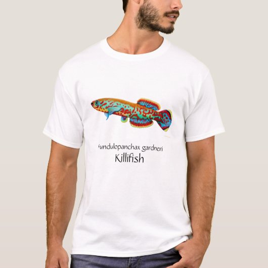 Fundulopanchax Gardneri Killifish T-Shirt (Voorkant)