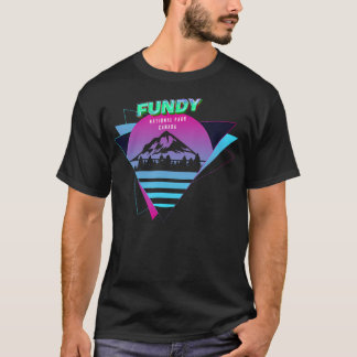 Fundy - Canadees Nationaal Park Retro Souvenir T-shirt