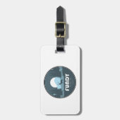 Fundy Nationaal Park Herten Bagagelabel (Voorkant verticaal)