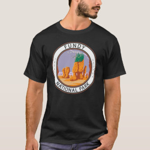Fundy National Park Canada badge T-shirt