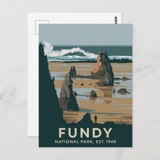 Fundy National Park Canada Briefkaart (Voorkant / Achterkant)