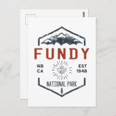 Fundy National Park Canada Briefkaart (Voorkant / Achterkant)