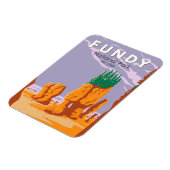 Fundy National Park Canada Travel Art  Magneet (Linkerzijde)