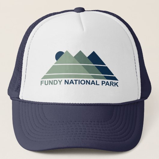 Fundy National Park Mountain Sun Trucker Pet (Voorkant)