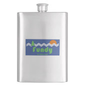 Fundy National Park Retro Flacon (Voorkant)