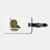 Fundy National Park rugzak Bagagelabel (Achterkant horizontaal)