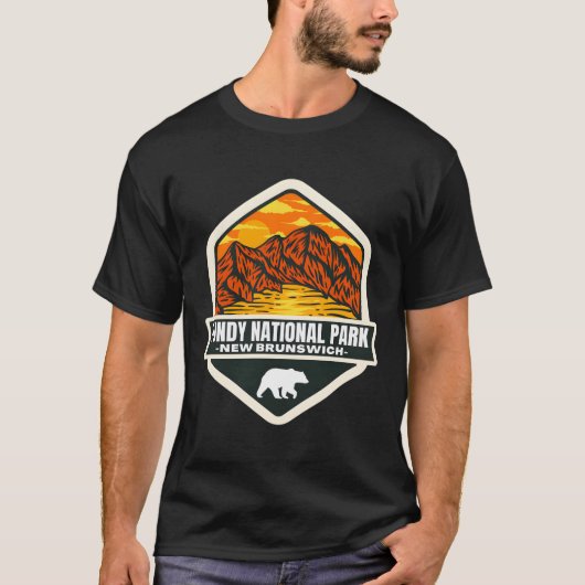 Fundy, New Brunswick � Spirit of Australia T-shirt (Voorkant)