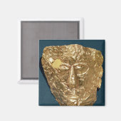 Funerair masker magneet (Voorkant / Achterkant)