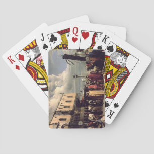 Funeraire eer voor Titiaan die is overleden in Ven Pokerkaarten