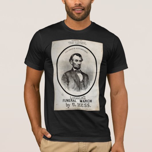 Funeral - Abraham Lincoln T-shirt (Voorkant)
