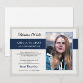 Funeral Announcement Card Aankondiging (Voorkant / Achterkant)