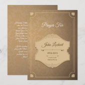 Funeral-bedankt-kaart Bedankkaart (Voorkant / Achterkant)