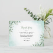 Funeral-bedankt-kaart Bedankkaart (Staand voorkant)