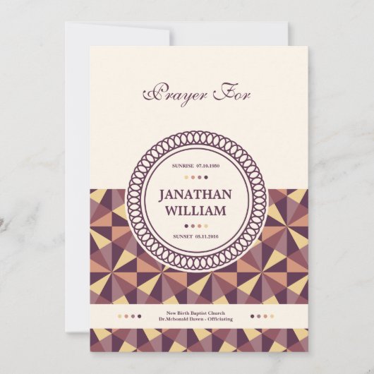 Funeral-bedankt-kaart Bedankkaart (Voorkant)