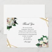 Funeral-bedankt-kaart Bedankkaart (Voorkant / Achterkant)