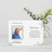 Funeral-bedankt-kaart Bedankkaart (Staand voorkant)