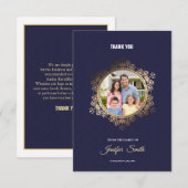 Funeral-bedankt-kaart Kaart (Voorkant / Achterkant)