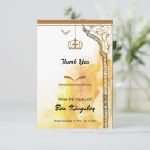 Funeral-bedankt-kaart Kaart (Staand voorkant)