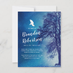 Funeral Bedankt   Memorial Tree Dove