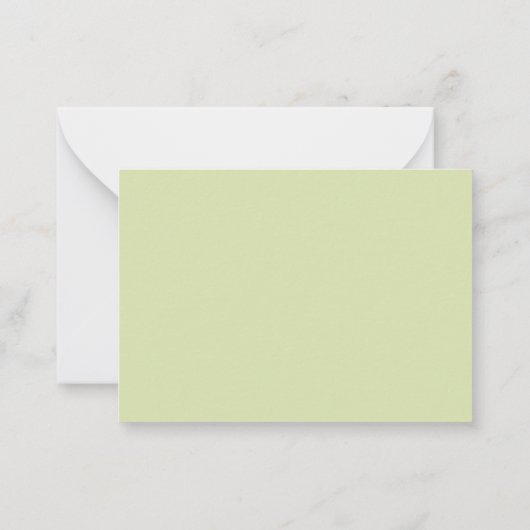 Funeral Bedankt Notitiekaartje (Achterkant)