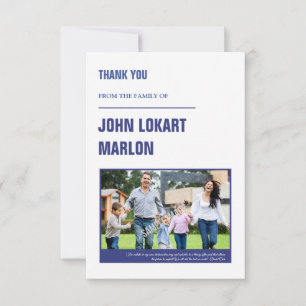 Funeral Bedankt voor je fotokaart