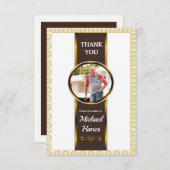 Funeral Bedankt voor je fotokaart (Voorkant / Achterkant)