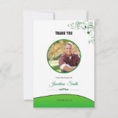 Funeral Bedankt voor je fotokaart Kaart (Voorkant)