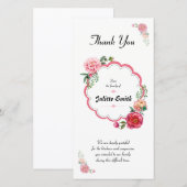 Funeral Bedankt voor je sympathiekaart (Voorkant / Achterkant)