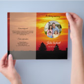 Funeral Brochure Sjabloon (Hand)